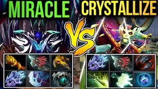 Who's the Late Game Boss? Epic Game Miracle- vs Crystallize Dota2