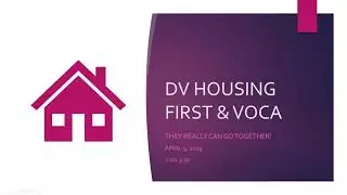 Domestic Violence Housing First and VOCA