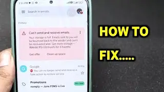 Can'T Send And Receive Emails | Can'T Send And Receive Emails In Gmail