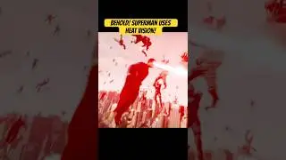 СУПЕРМЕН использует тепловое зрение в фильме Джеймса Ганна!