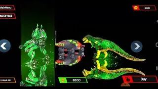 Grand Dino Robot Car Transform - Flying Jet Robot  - Android Mobile Gameplay