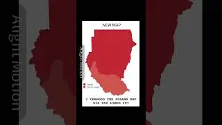 I changed sudans map?#mapping #sudan