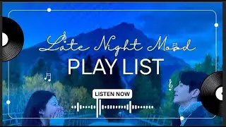 🎧 Playlist | 혼자 있는 새벽에 위로가 되는 음악ㅣ2AM Late Night Moodㅣ불 꺼진 방, 새벽 감성 Lo-Fi