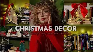 My Room,Christmas Edition🎄| اتاقم رو كريسمسي كردم 
