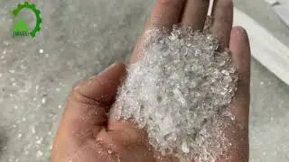 The Mesmerizing Dance of Crushing & Sorting Solar Panel Glass