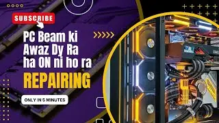 How to repair no display computer|beep problem| how to fix 4 beep sound|PC awaz kr Ra ha display ni