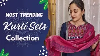 Trending Collections || Kurti Sets Designs || To Order WhatsApp 9000486535
