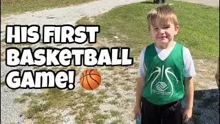 He Played His FIRST Basketball Game