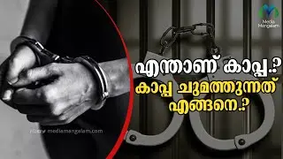 എന്താണ് കാപ്പ നിയമം.? | kappa