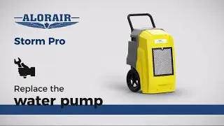 Storm Pro (new) Dehumidifier Replace the Water Pump