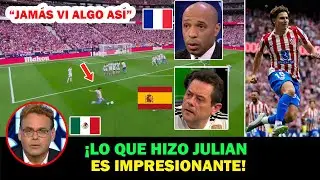 ¡FASCINADOS! PRENSA INTERNACIONAL ALUCINA CON JULIAN TRAS DOBLETE HISTÓRICO VS REAL MADRID!!