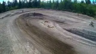 Blake Parker @ Moto-West MX track in Bremerton - The Aerial Project