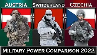 Austria vs Switzerland vs Czechia Military Power Comparison 2022