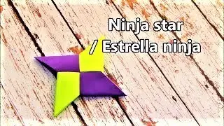 CÓMO HACER UNA ESTRELLA NINJA DE PAPEL | MININITOS