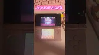 AKB48 + Me Minigames!! 🌸🩷 #mii #mariobros #nintendo #tomodachilife #wii #3ds