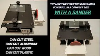 How to Make mini Powerful Table Saw and Sander by 895 Motor