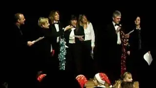 teachers singing xmas