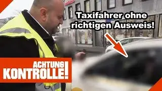 Aus dem Verkehr gezogen! ❌ Taxifahrer ohne richtigen Ausweis! |2/2| Kabel Eins | Achtung Kontrolle