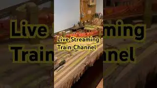 Live Streaming Train Channel #livestream #gaming #railways #modelrailroad #railroad #live #ooscale