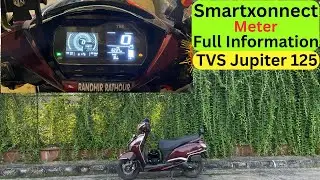 Smartxonnect Meter Pros and Cons 😎| TVS Jupiter 125