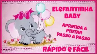 Passo a Passo | Pintando elefantinha 🎀 @mirellalizoficial