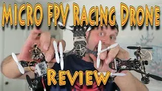 Review: Micro FPV Racing Drone MicroVoo, Eachine QX95, Arris 95MM!!!