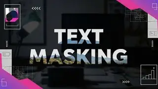 Text Masking amazing design