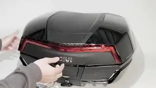 Bauletto Givi V58NN Monokey Maxia 5 58 litri centrale in ABS nero con cover nera GIVI bauletto