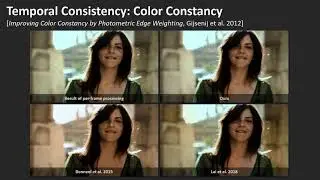 Consistent Filtering of Videos and Dense Light-Fields Without Optic-Flow