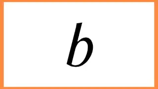 How to draw a butterfly step by step| Butterfly drawing with letter b