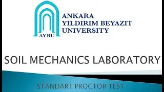 Standart Proctor Test | Soil Mechanics Laboratory