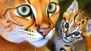 Orphaned Bobcat Finds Unlikely Mother: Honeybun the Surrogate Cat's Heartwarming Journey