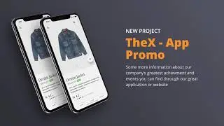 VIDEOHIVE THEX   APP PRESENTATION KIT &raquo; Free After Effects Templates , Premiere Pro Templates