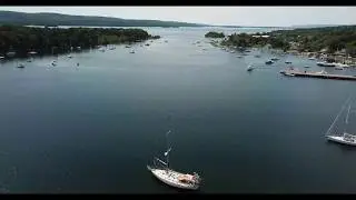 20180813 Baddeck Bay, Cape Breton, NS, Canada - August 2018 - Ceilidh Aerial Photography
