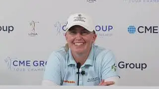 Gemma Dryburgh Friday Flash Interview 2023 CME Group Tour Championship