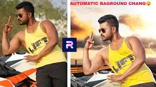 sonu rajput baground chang photo editing in mobile | automatically baground remove app | VIPs editz