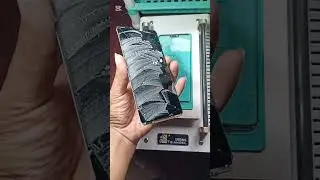 Mi 8 Lite Upper Glass & Ink remove service#fypシ #repair #smartphone #pyinoolwin #youtubemyanmar