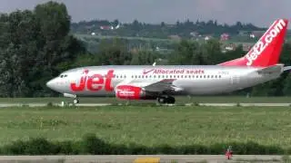 LHBP landing and takeoff compilation