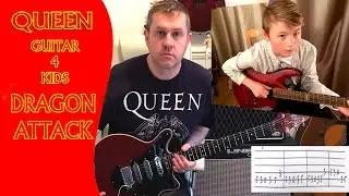 Атака дракона &mdash; Queen Guitar 4 Kids &mdash; Урок-руководство