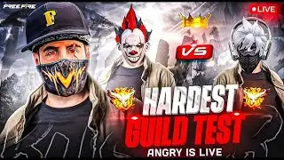 1 VS 2 GUILD TEST 😱1 vs 1 KARA GA NOOB 😏🤣// FREE FIRE GRANDMASTER RANK PUSH