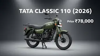 Tata Classic 110 First Look &ndash; India&rsquo;s Most Affordable 110cc Bike 2026
