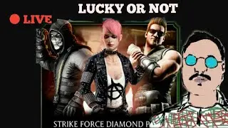 MKmobile: 5 PACKS OPENING LIVE /STRIKE FORCE DIAMOND PACK/ LUCKY OR UNLUCKY (Hindi) ● Live