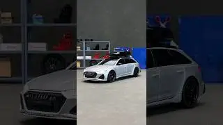 Audi RS6 car model #diecast #modelcars #satisfying #toycars