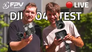 Test, Unboxing, Q&A - DJI O4 Air Unit | 🔴ŽIVĚ | FPVshop.eu