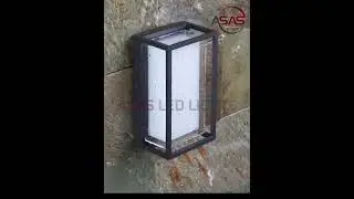 Led outdoor water proof wall lamp. #ledlights  #carporch #exterior #outdoolight #waterprooflights