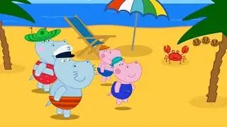 Beach adventures for children (by Hippo Kids Games)