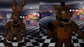 FNaF : Lost Mind fredbear and Spring Bonnie