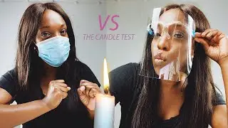 Is A Face Shield Better Protection Than A Face Mask? | I Tried The Candle Test
