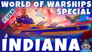 🔥 Indiana – „Diese 406 mm hauen richtig rein! 💥“ ⚓ | XL Special | World of Warships 🚢🔥