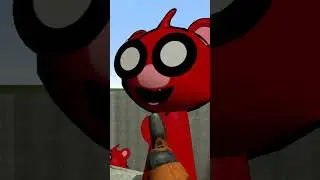 SPRUNKI SMILING CRITTER INVANSION VS THE GIANT PIT Garry's mod Gmod
